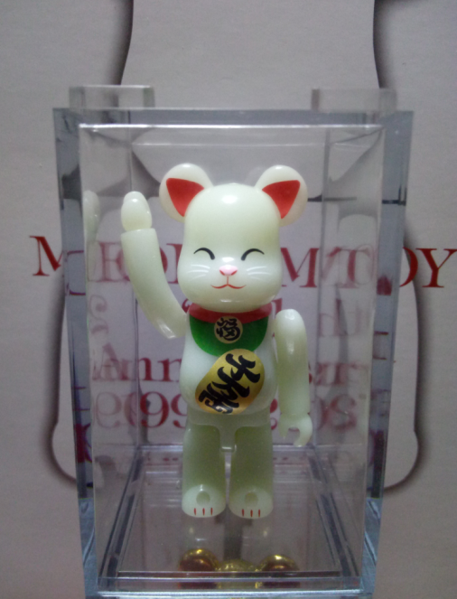 胖卡 BEARBRICK Be@rbrick 1 0 0%积木熊 展示盒 可叠放 6个包邮 - 图0