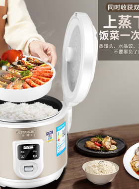 半球电饭煲家用1-2迷你老式蒸煮饭锅3-4l5升多功能小型宿舍5-6人