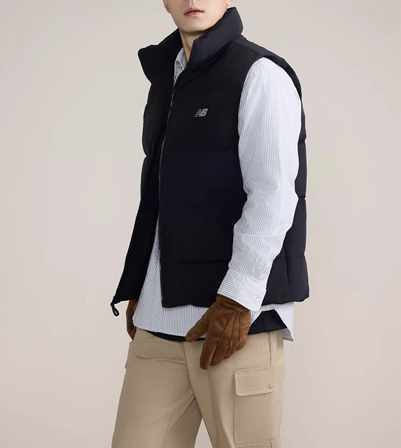 NEW BALANCEN new men's and women's autumn and winter waterproof and warm duck down down vest AMV43376