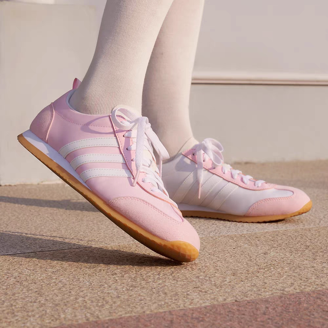 Adidas Adidas ice cream T-toe shoes VS JOG 2.0 thin-soled men's and women's sports and casual shoes JR4653