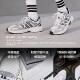 Adidas NEON FLUX unisex non-slip wear-resistant dad sports and casual shoes KK3083