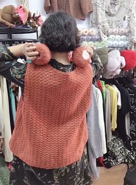 钩针亚麻*雅绮奶奶店里的材料包