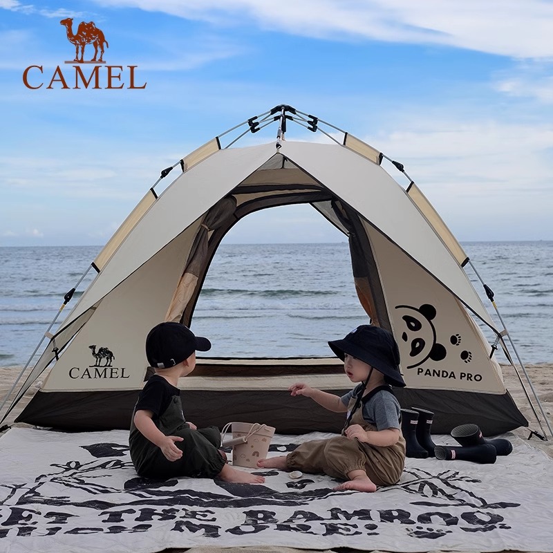 Camel骆驼户外液压帐篷加厚便携式全自动弹开野外防雨露营装备-图1