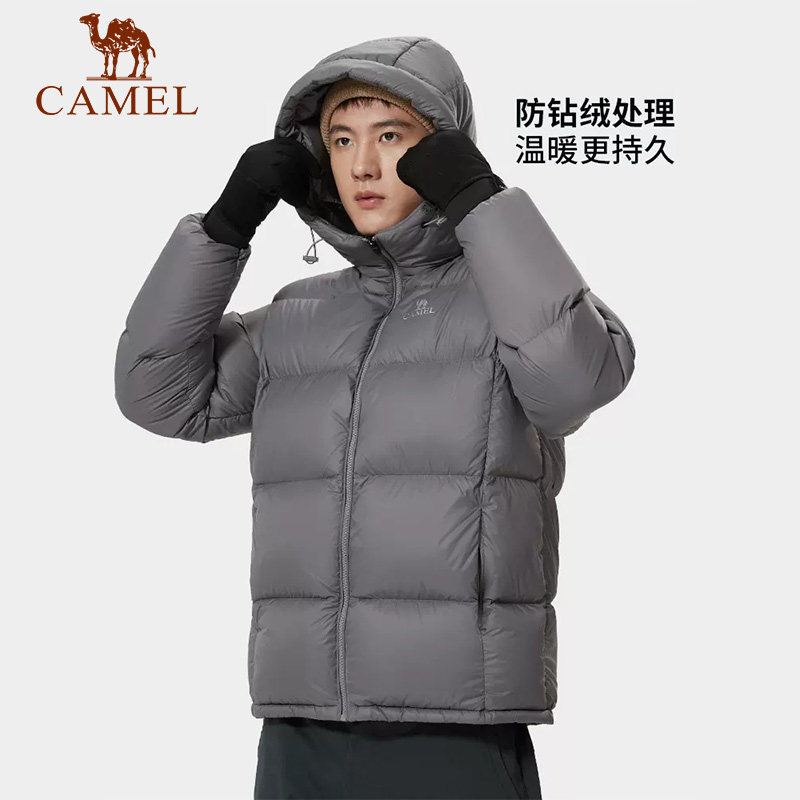  camel羽绒服