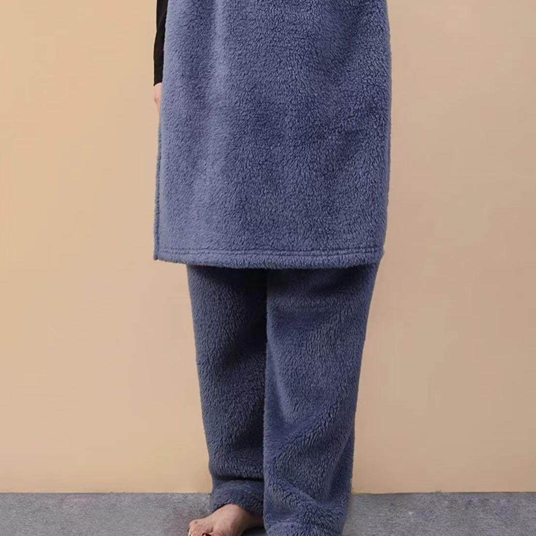 珊瑚卧床加厚老人开裆裤加绒瘫痪护理方便换尿布病人冬季遮羞睡裤,淘宝优惠券,粉丝福利购,淘宝优惠卷