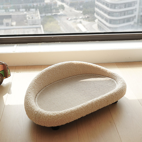 剑麻垫子猫咪宠物狗狗抓板一体窝椅小沙发睡觉凉床防抓耐磨爪四季 - 图2