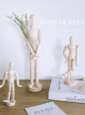 ins人体摆件素描模特家居装饰