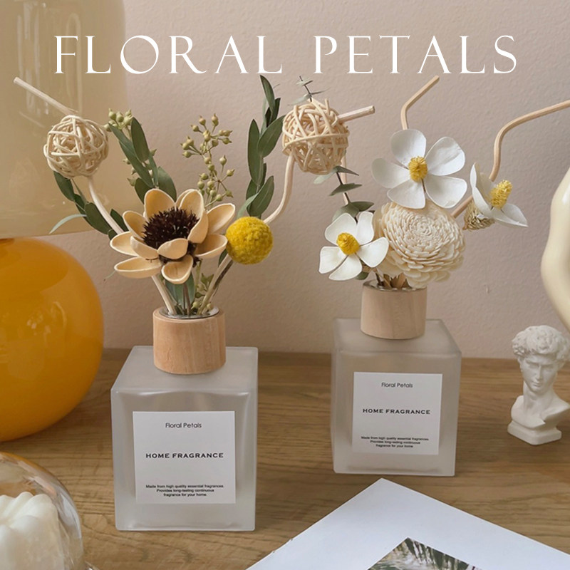 无火香薰精油家用室内持久藤条香插空气清新卧室檀香干花香氛摆件,淘宝优惠券,粉丝福利购,淘宝优惠卷