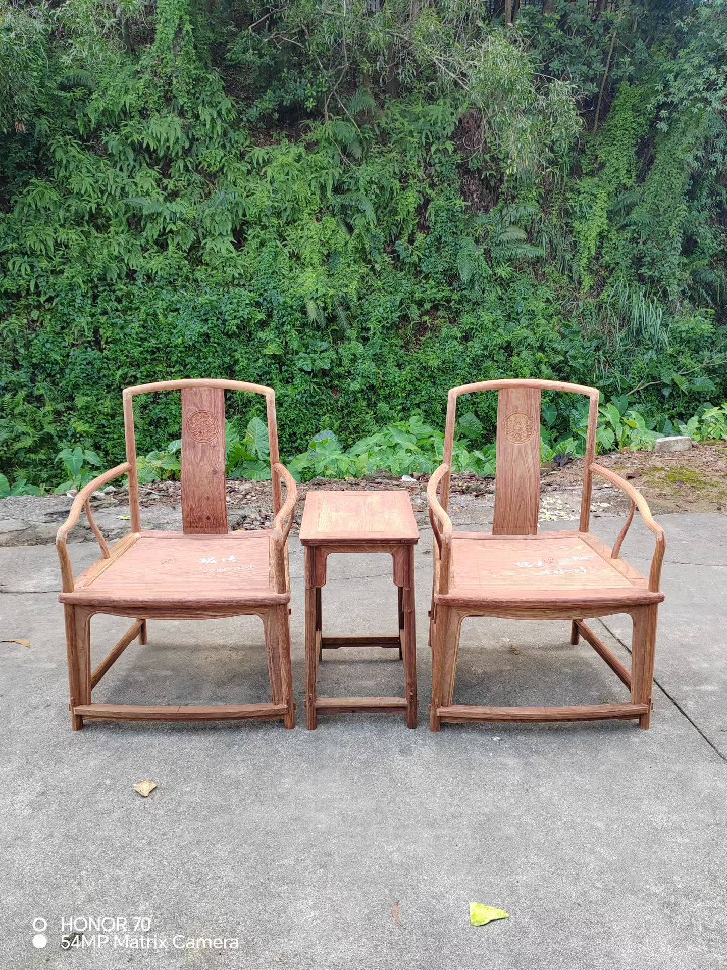 大扇南官帽椅小扇南官帽椅南宫椅三件套中式太师椅实木休闲圈椅,淘宝优惠券,粉丝福利购,淘宝优惠卷