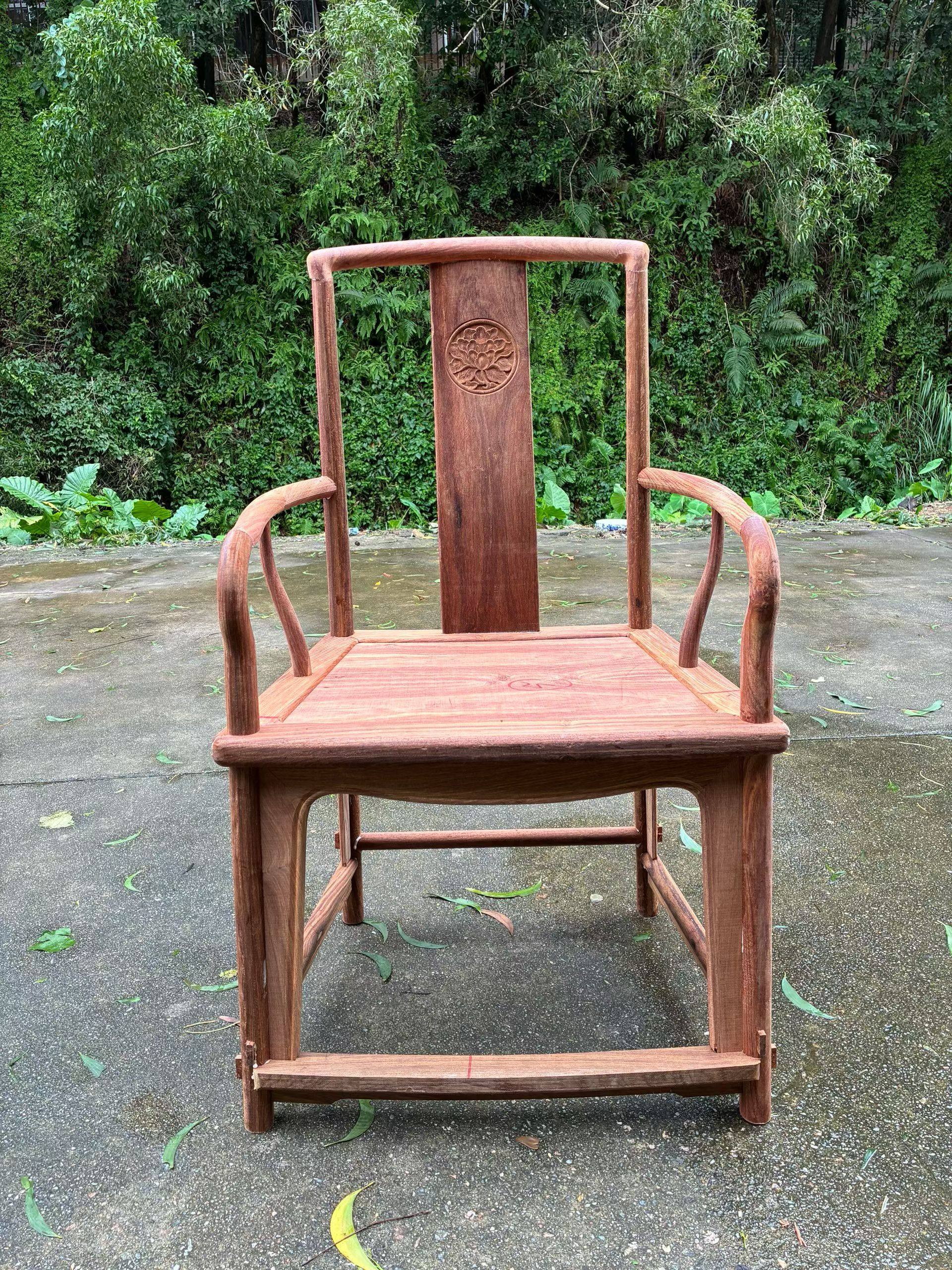 大扇南官帽椅小扇南官帽椅南宫椅三件套中式太师椅实木休闲圈椅,淘宝优惠券,粉丝福利购,淘宝优惠卷