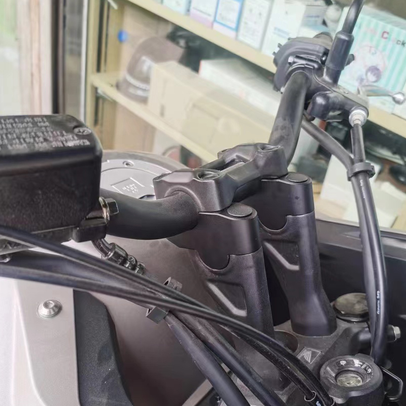 适用本田NX400车把加高NX500改装龙头手把增高码加高码后移器配件 - 图0