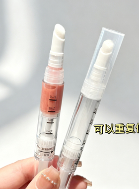 真空分装笔指缘油分装笔米诺头皮上药器发缝际线上液笔刷上药神器