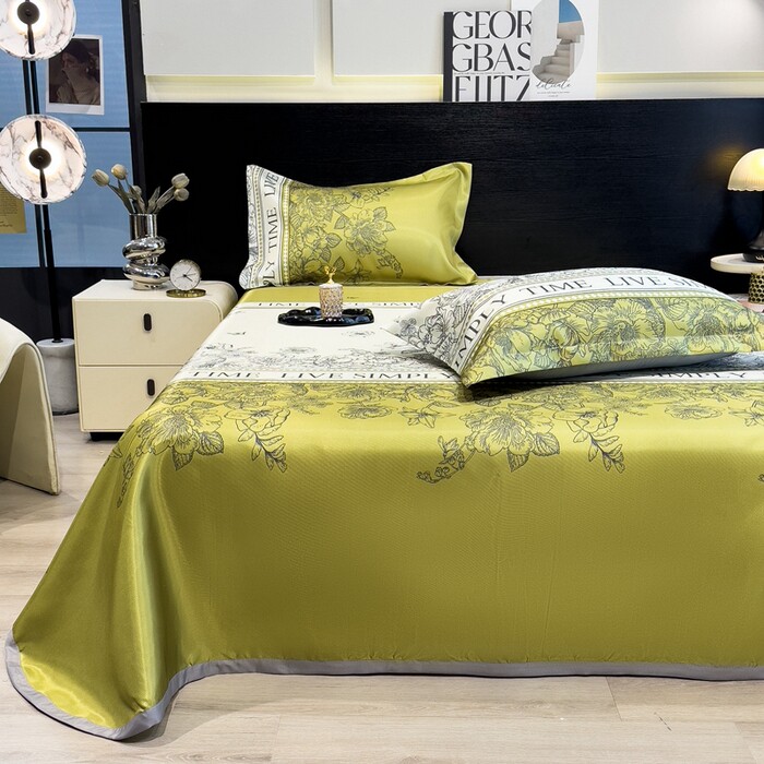 夏季新款冰丝凉席三件套双人床可水洗折叠式可机洗单人空调软席子