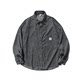 Long -sleeved shirt boys spring and autumn new Japanese trendy workers shirts casual loose big SIZE core puffed jacket