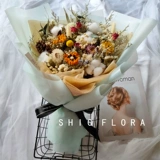 Подсолнечные высушенные цветы Букет вечный жизненный цветы Большой букет