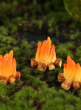 笑舍居树脂复古桌面原始人小摆件