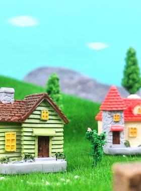 别墅庭院树脂摆件迷你造景装饰品