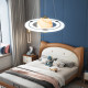 Children's room boy and girl space internet celebrity planet lamp