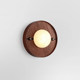 Medieval style high-end marble wall lamp living room bedroom wall lamp French retro hotel bedside aisle lamp Q