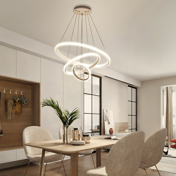 Light luxury art bedroom dining room chandelier