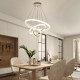Light luxury art bedroom dining room chandelier