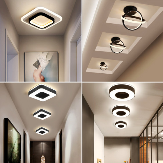 Entrance entrance led cloakroom ceiling lamp internet celebrity