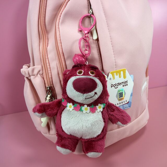 Disney Aromatherapy Strawberry Bear Plush Toy Pendant