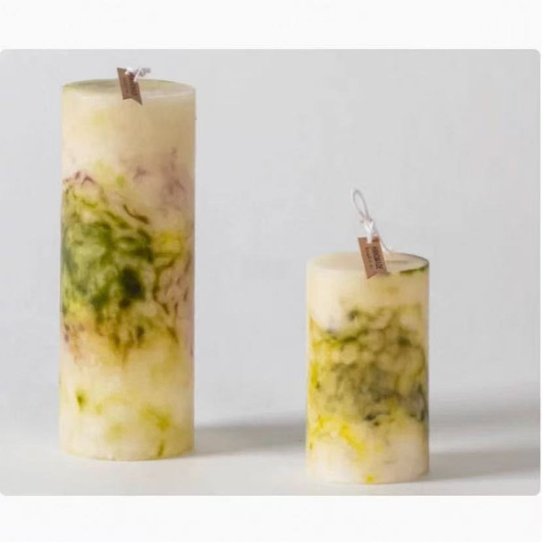 中古复古风欧式风格手工装饰圆柱大蜡烛浪漫餐桌茶几桌面香薰饰品,淘宝优惠券,粉丝福利购,淘宝优惠卷