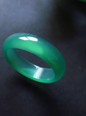 戒圈男女玛瑙/玉髓民族风