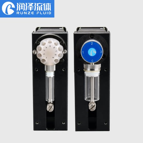 润泽流体工业注射泵进样器流体工业实验室高精密恒流多通道01B - 图0