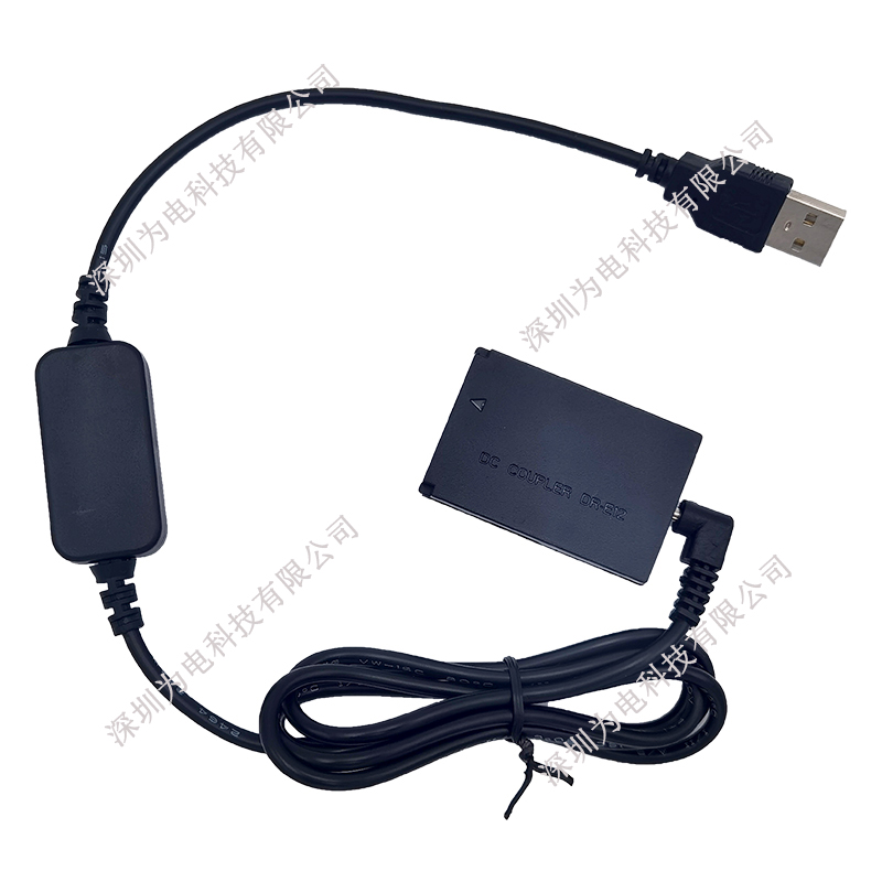 LP-E12假电池USB升压线适用佳能EOS M100 M200 M50微单充电宝USB - 图0