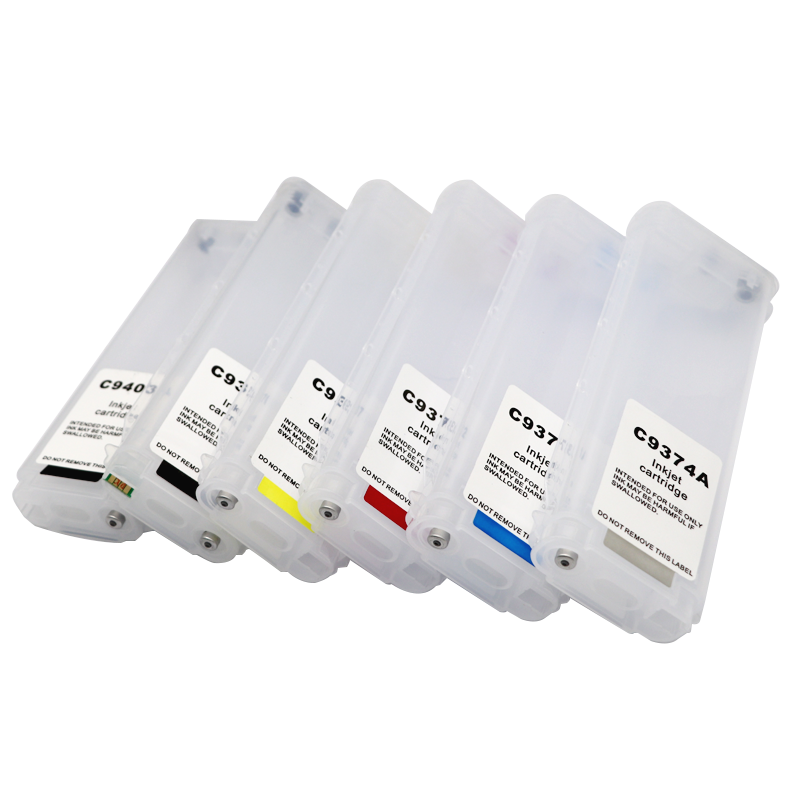 Suitable for HP HP72 refill ink cartridge T1100 T1120 T1300 T2300 plotter 280ml ink cartridge