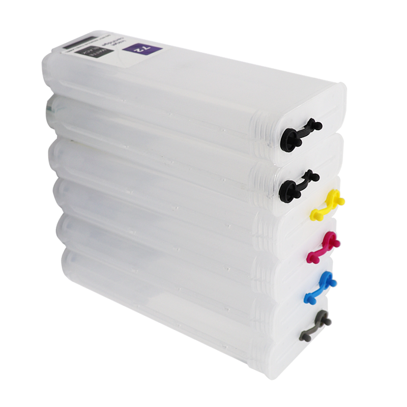 Suitable for HP HP72 refill ink cartridge T1100 T1120 T1300 T2300 plotter 280ml ink cartridge
