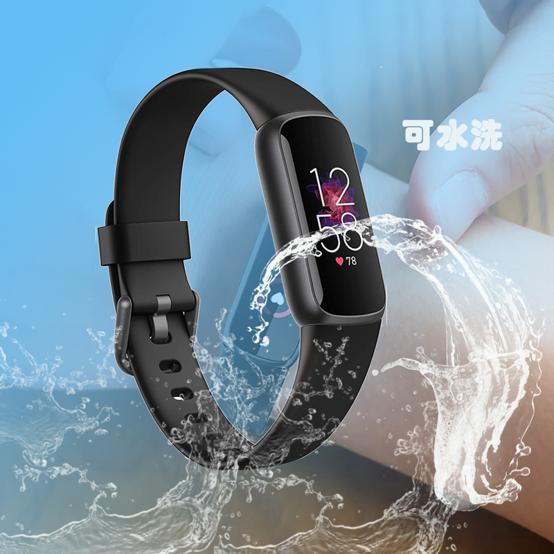 适用于Fitbit Luxe智能手表替换表带男女运动硅胶手环腕带配件 - 图1