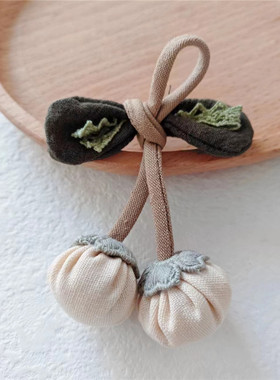森系小樱桃胸花别针日系小清新