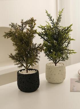 仿真植物北欧装饰小盆栽办公室