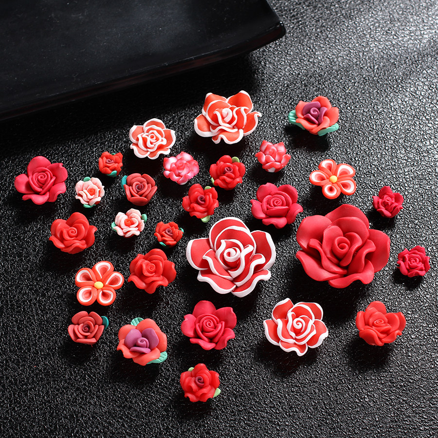 手工软陶花朵套装包邮古风28手机壳 古悠其他DIY饰品配件