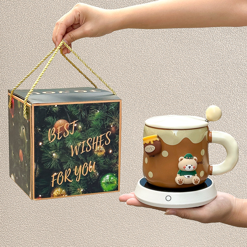 实用恒温杯生日礼物女生闺蜜高颜值可爱创意情侣礼品女孩节日礼物