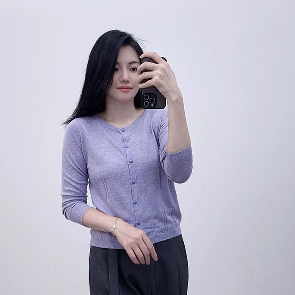 莱赛尔羊毛！超软糯亲肤50%天丝早秋百搭低圆领针织开衫外套大码,淘宝优惠券,粉丝福利购,淘宝优惠卷