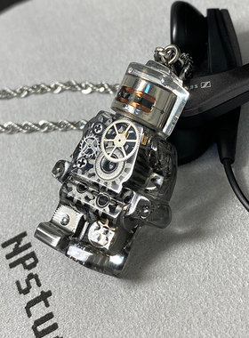 NPstudio原创手工齿轮乐高形项链