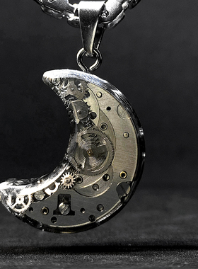 原创设计星月项链盲盒情侣礼物