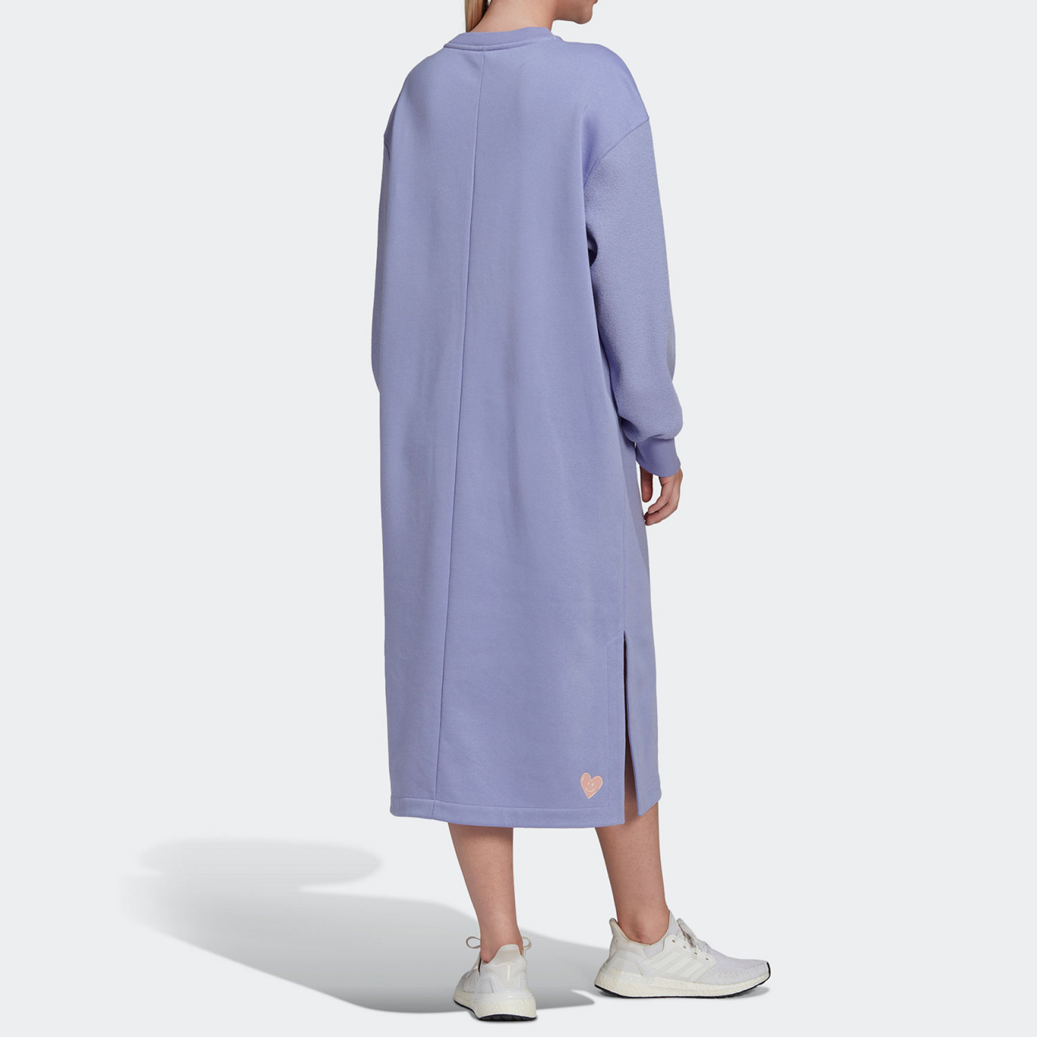 Adidas/阿迪达斯正品新款女子运动长袖连衣裙HU0304 - 图1