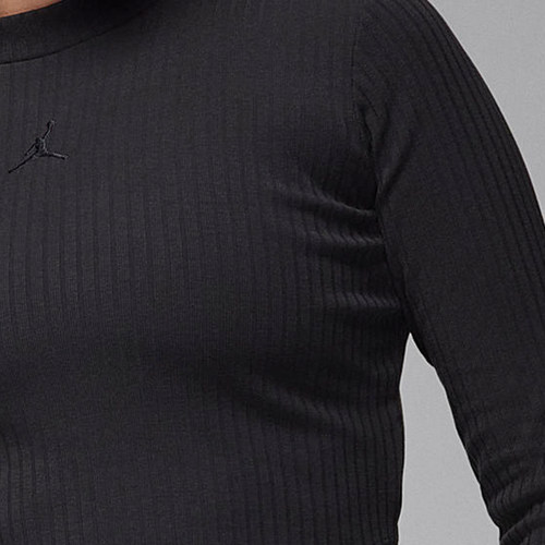 Nike/耐克正品Air Jordan 女士休闲运动针织长袖T恤FN5400 - 图1