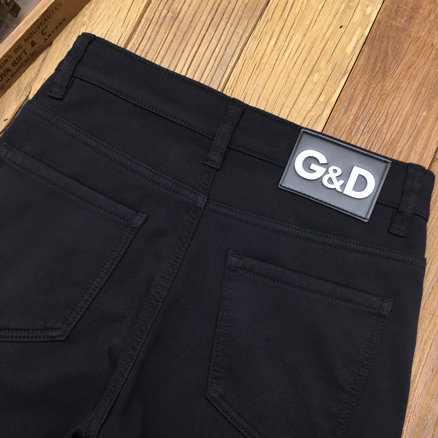 黑色牛仔裤男款冬季薄绒保暖高端休闲弹力修身小脚纯黑磨毛九分裤,淘宝优惠券,粉丝福利购,淘宝优惠卷