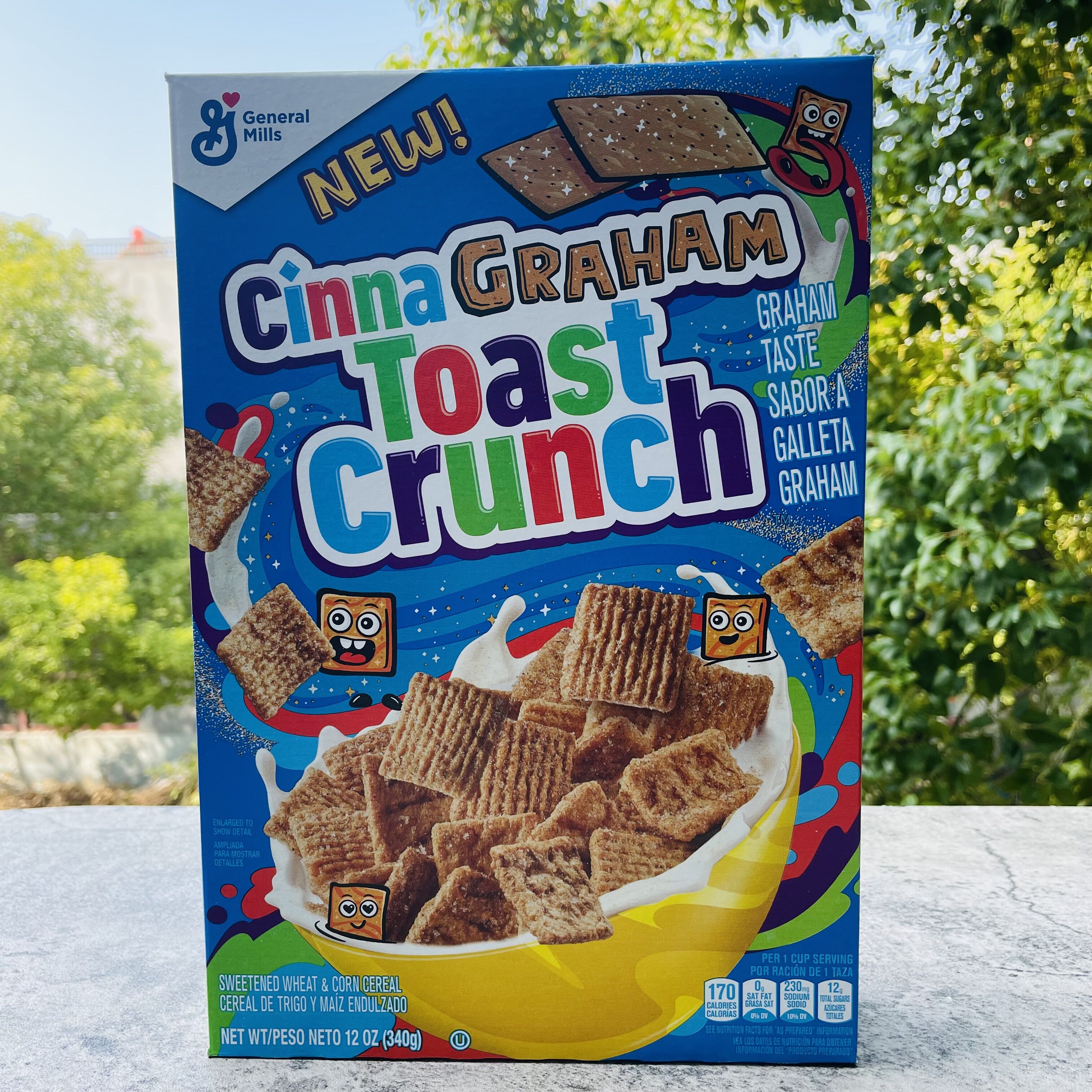 郑秀晶款土司肉桂麦片General Mills Cinnamon Toast Crunch美国 - 图0