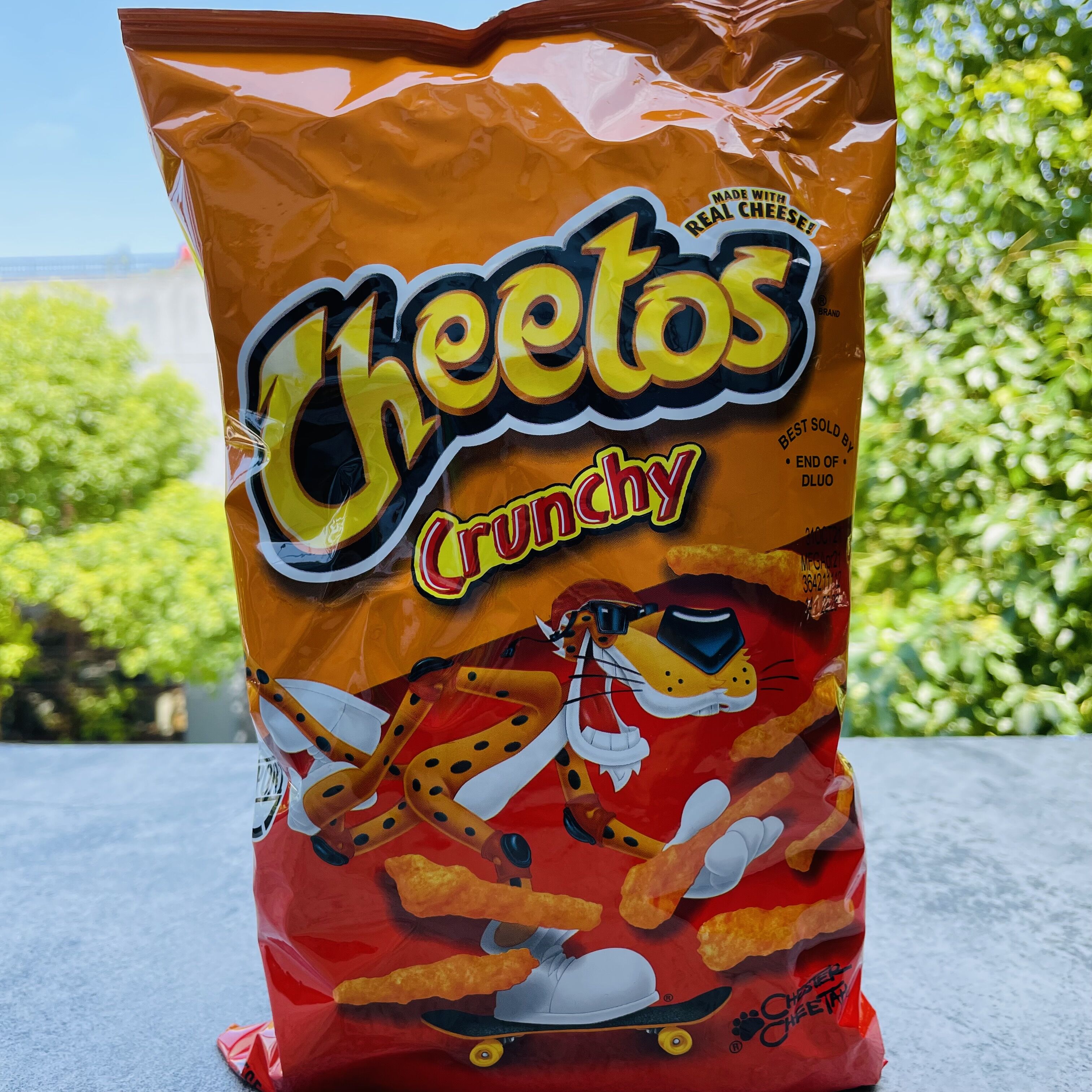 Cheetos Crunchy美国原装乐事奇多热辣 辣椒 芝士奶酪酥脆条松脆 - 图0