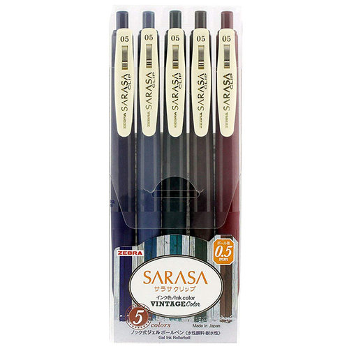 日本ZEBRA斑马JJ15复古限量版第二弹书写工具手帐用笔中性笔水笔 - 图3