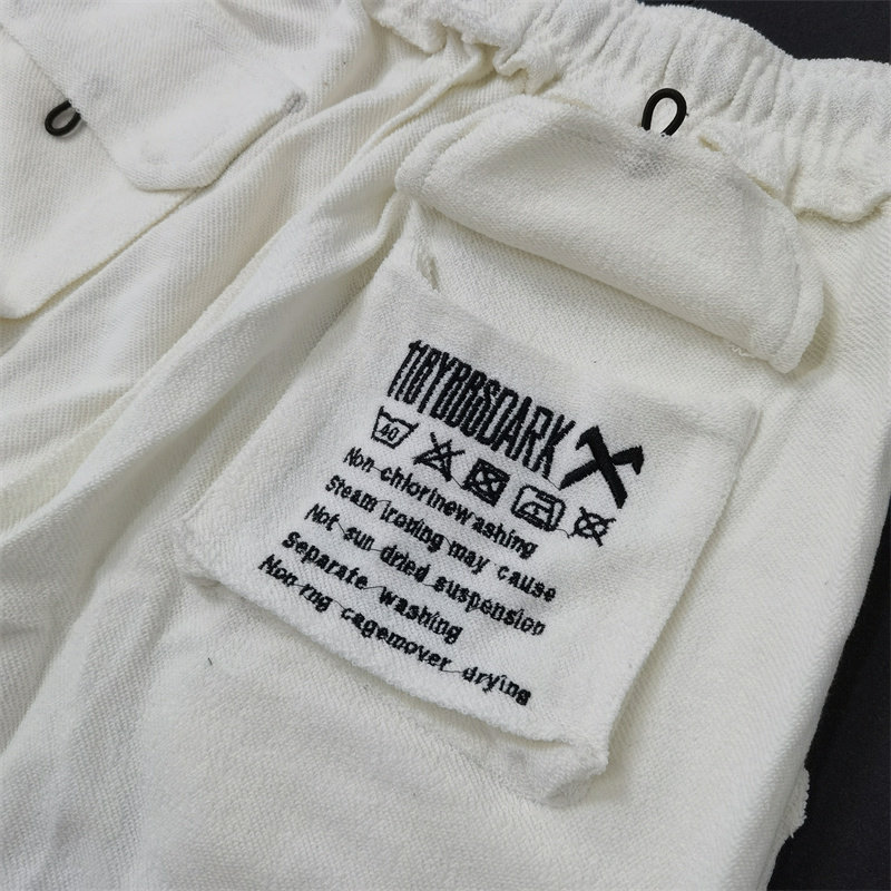 W28W30断码处理个性毛圈布反做前后刺绣直筒休闲五分短裤Y553包邮,淘宝优惠券,粉丝福利购,淘宝优惠卷