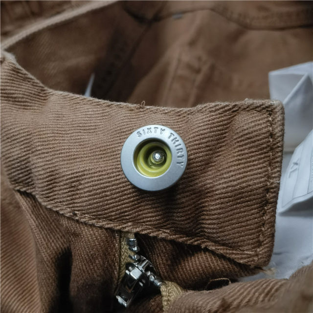 Trousers Casual Pants Street Fashion Embroidered Canvas Pants