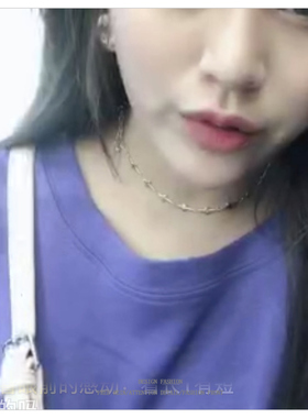 一串十字架项链脖子链女韩国可调节项链choker项链项圈十字架颈链